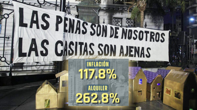 Sin ley, la ley del más fuerte: los alquileres aumentaron más que el doble de la inflación en 2024