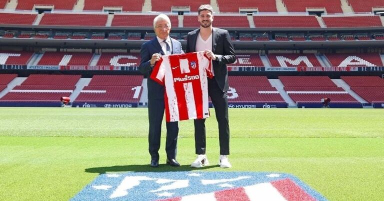 La llamativa frase del presidente del Atlético de Madrid sobre el futuro de De Paul