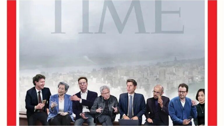 Los «Arquitectos de la IA»: las personas del año en 2025, según la revista TIME