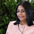 Delcy Rodríguez se comprometió a lograr el retorno de Maduro y su esposa