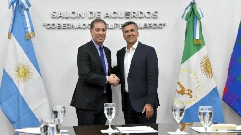 Diego Santilli se reunió con el gobernador de Chaco para sumar apoyos a la reforma laboral