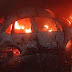Los Zapallos: Se incendió otro auto