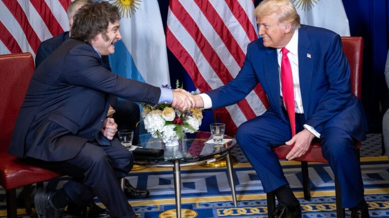 Milei viaja este lunes a Davos con la expectativa de encontrarse con Donald Trump