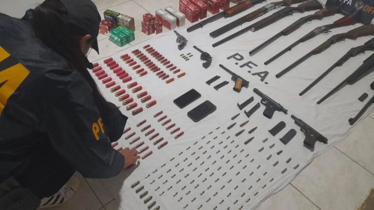 Cañada de Gómez: preso por comprar 21 armas y desviarlas al mercado ilegal