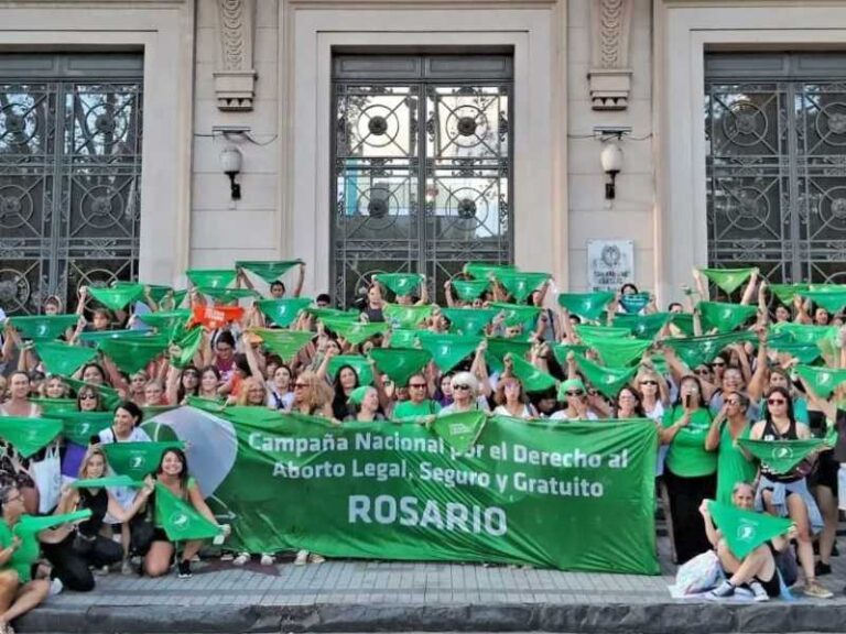 La Campaña por el Derecho al Aborto en Rosario convoca a la movilización por el 8M