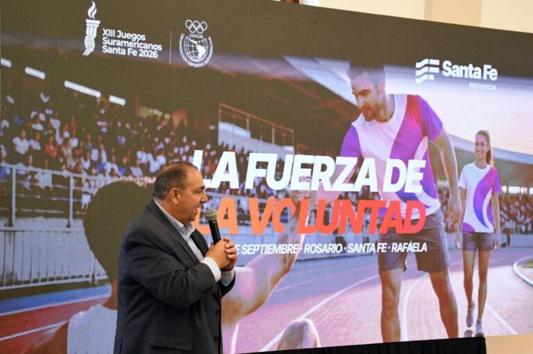 Suramericanos 2026: lanzan el Voluntariado en Santa Fe