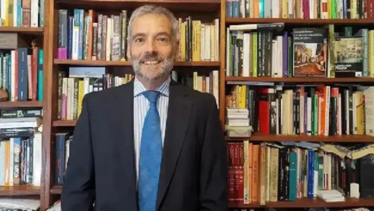 Jorge Carrera, ex vicepresidente del Banco Central, durante una entrevista.