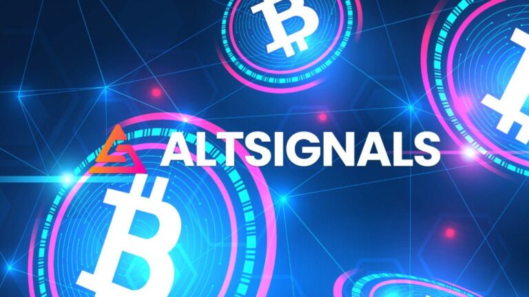 Logotipo de AltSignals y representación gráfica del token ASI