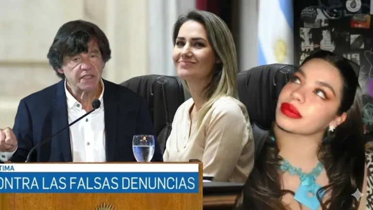 Anna del Boca, actriz e influencer, durante una entrevista.