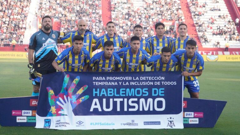 Jorge Broun, arquero de Central Córdoba, durante el partido contra Huracán en el Torneo Apertura.