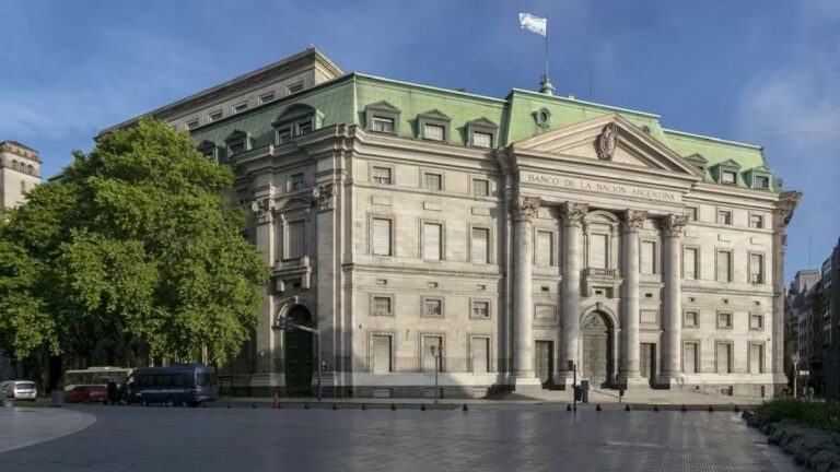 Sede del Banco Nación en Argentina