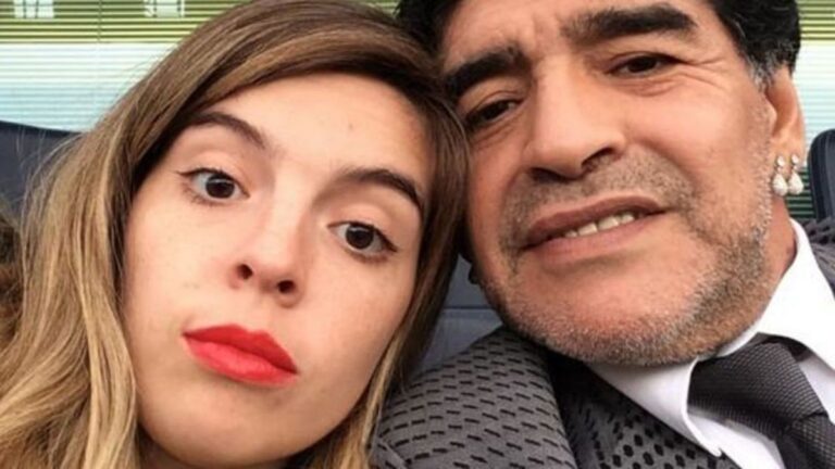 Dalma Maradona en una entrevista