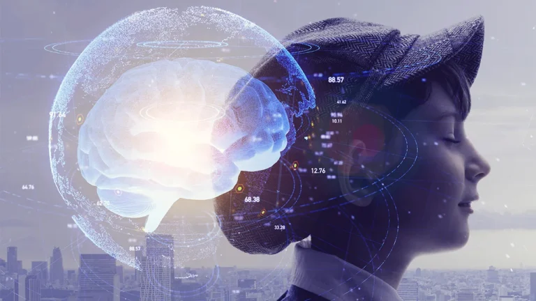 Docente y estudiantes frente a una pantalla con inteligencia artificial en un aula de Santa Fe
