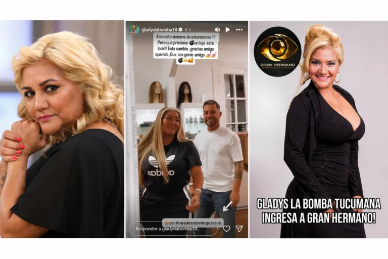 Gladys La Bomba Tucumana con cambio de look