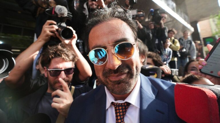Leopoldo Luque declarando en el juicio por la muerte de Diego Maradona.