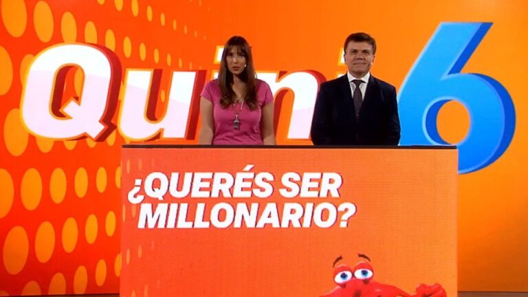 Boleto del Quini 6 con el logo de Lotería de Santa Fe
