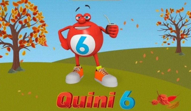 Boleto del Quini 6 con el número del sorteo y el pozo acumulado