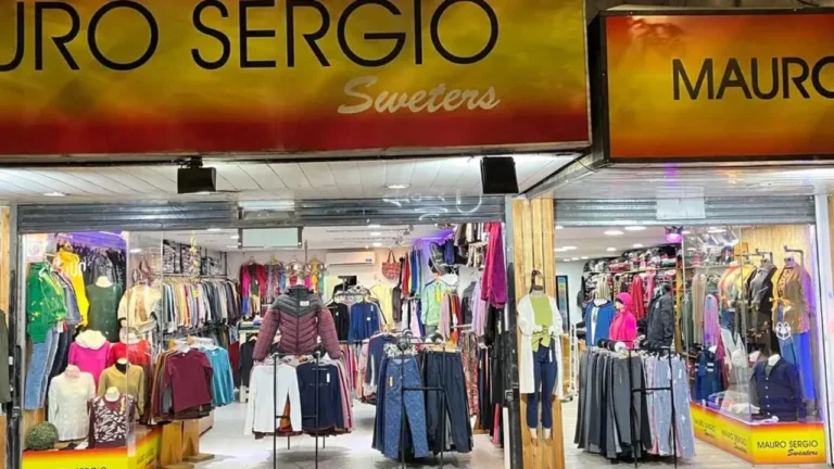 Fachada de la planta textil Textilana S.A. en Mar del Plata, fabricante de los pulóveres Mauro Sergio.