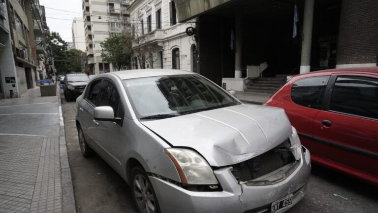 Escena del crimen en la esquina de Tucumán y Dorrego, Santa Fe