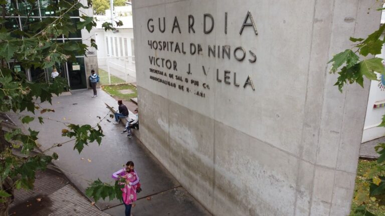 Vista del Hospital de Niños Víctor J. Vilela en Rosario