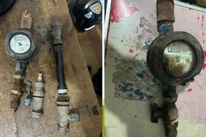 Policía en operativo en barrio Sur de Santa Fe