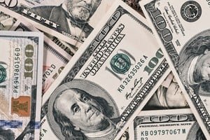 Gráfico de cotización del dólar en Argentina