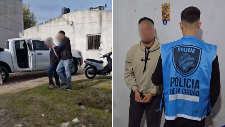 Policía durante allanamiento en San Francisco Solano por robo de camionetas de alta gama