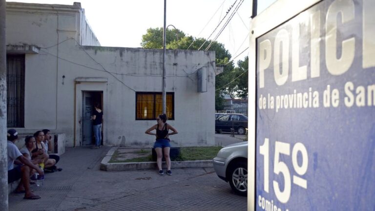 Fachada de la comisaría 15ª en Rosario