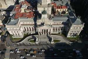 Fachada del Congreso de la Nación Argentina