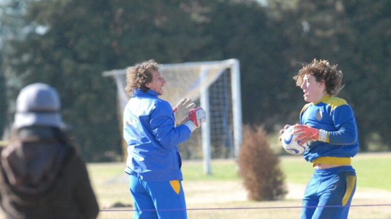 Fernando Gayoso durante su etapa como entrenador de arqueros