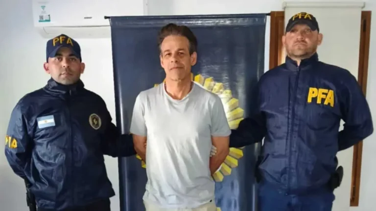 Federico Machado durante su extradición a Estados Unidos