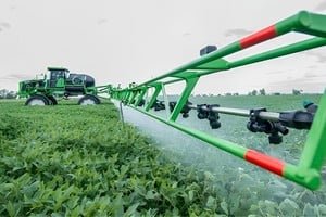 Gráfico del INDEC sobre facturación de maquinaria agrícola en el primer trimestre de 2026