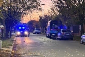 Fachada de vivienda en calle Belgrano al 7200, barrio Guadalupe Oeste, Santa Fe, donde ocurrió el hecho