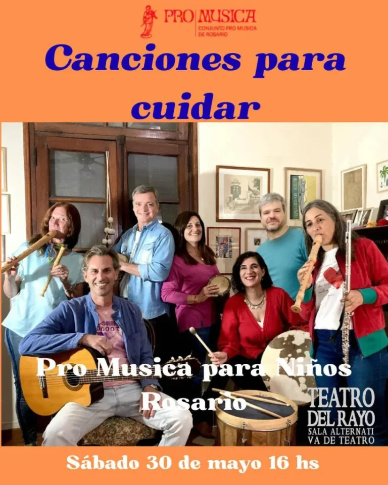 Espectáculo Canciones para cuidar de Pro Música para Niños en el Teatro Del Rayo de Santa Fe