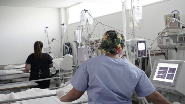 Edificio del sistema de salud pública en Rosario