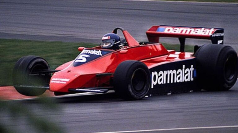 Ricardo Zunino en el Gran Premio de Canadá de 1979 con el auto Brabham