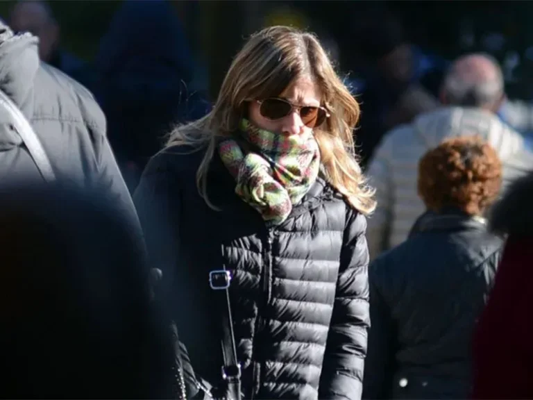 Termómetro marcando temperatura fría en Rosario