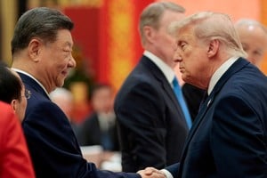 Donald Trump y Xi Jinping en una reunión diplomática previa