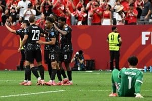 Partido de fútbol entre Canadá y Qatar en Vancouver por el Mundial 2026