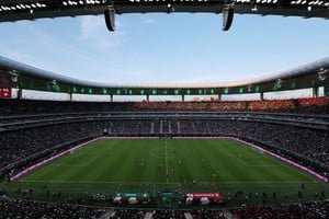 Jugadores de Colombia y República del Congo en el Estadio Akron de Guadalajara durante el Mundial 2026