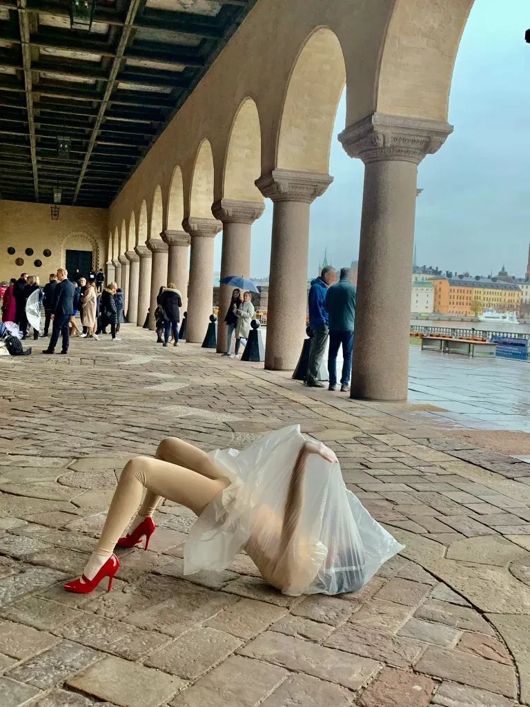 Elenco del Cuba Ballet Rosario en escena durante la obra Resto