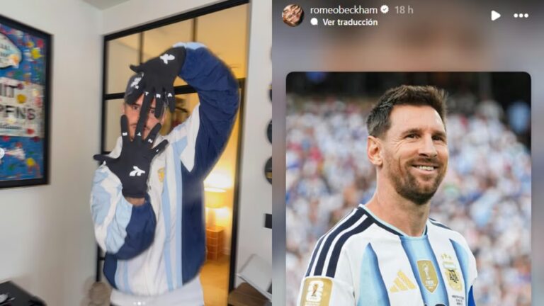 Famosos internacionales con camisetas argentinas alentando a Messi en el Mundial 2026