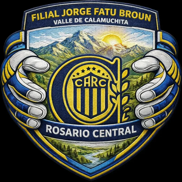 Hinchas de Rosario Central reunidos en Villa Yacanto para inaugurar filial Jorge Broun