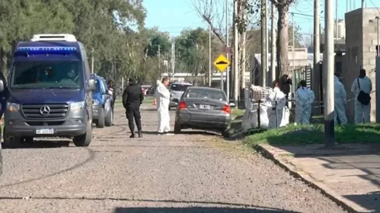 Vivienda en General Lagos donde fueron hallados tres cuerpos sin vida