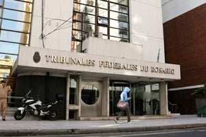 Fachada del Juzgado Federal N°2 de Rosario