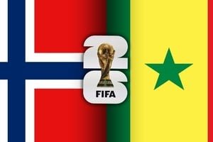 Estadio New Jersey durante el partido Noruega vs Senegal por el Mundial 2026