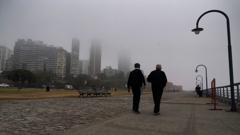 Niebla matutina en Rosario