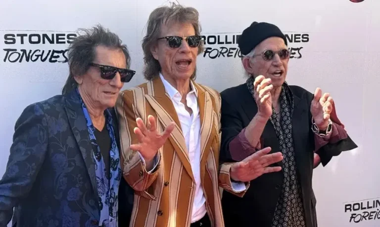 Los Rolling Stones en estudio de grabación